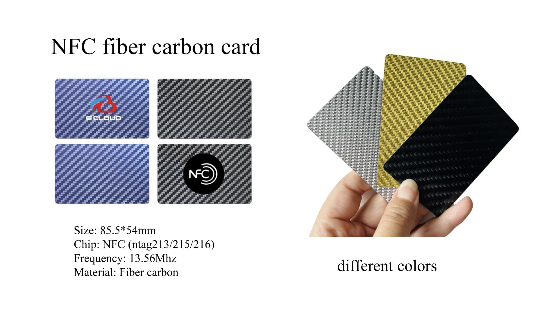 NFC Carbon Fiber Card