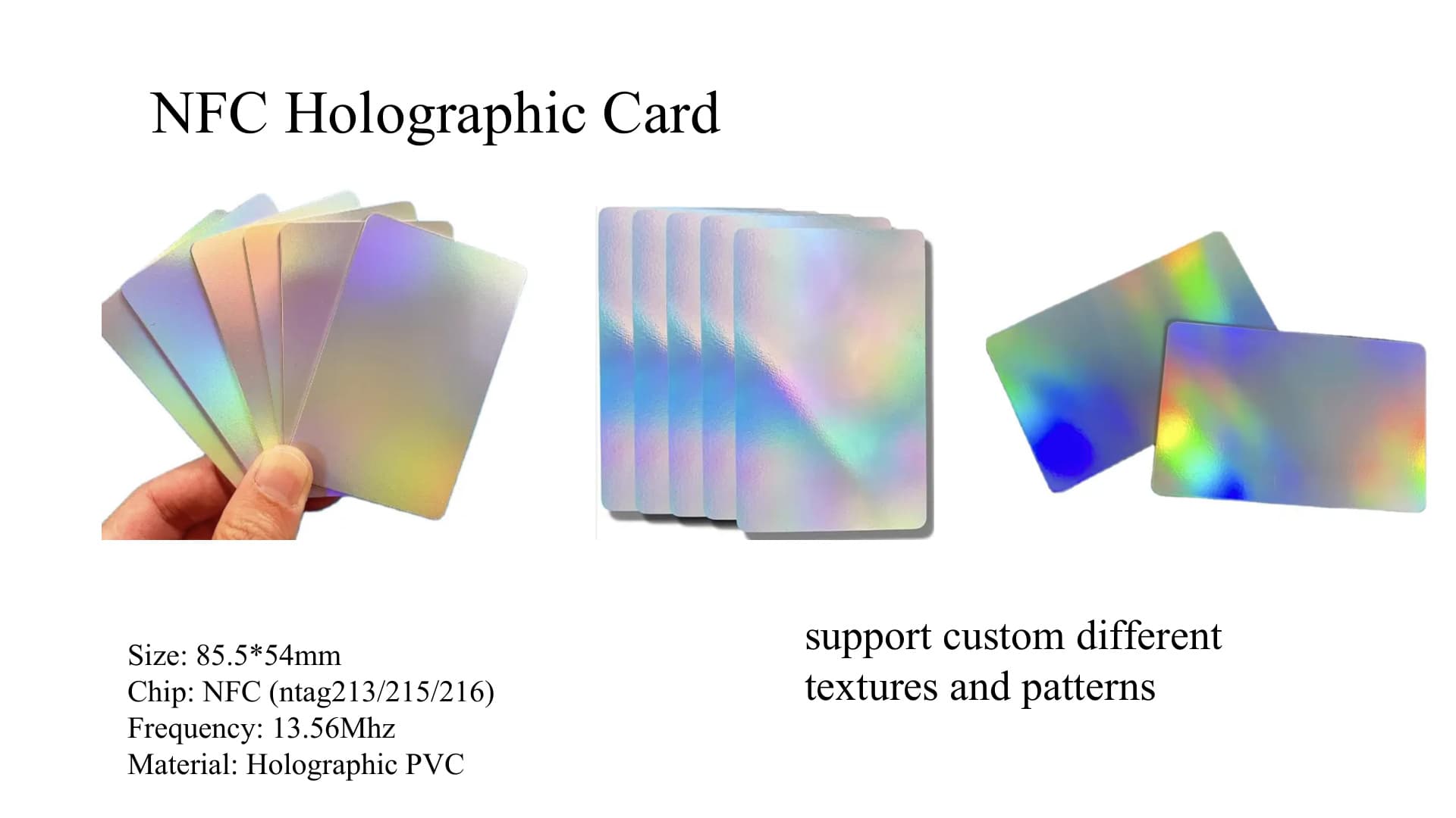 NFC Holographic Card