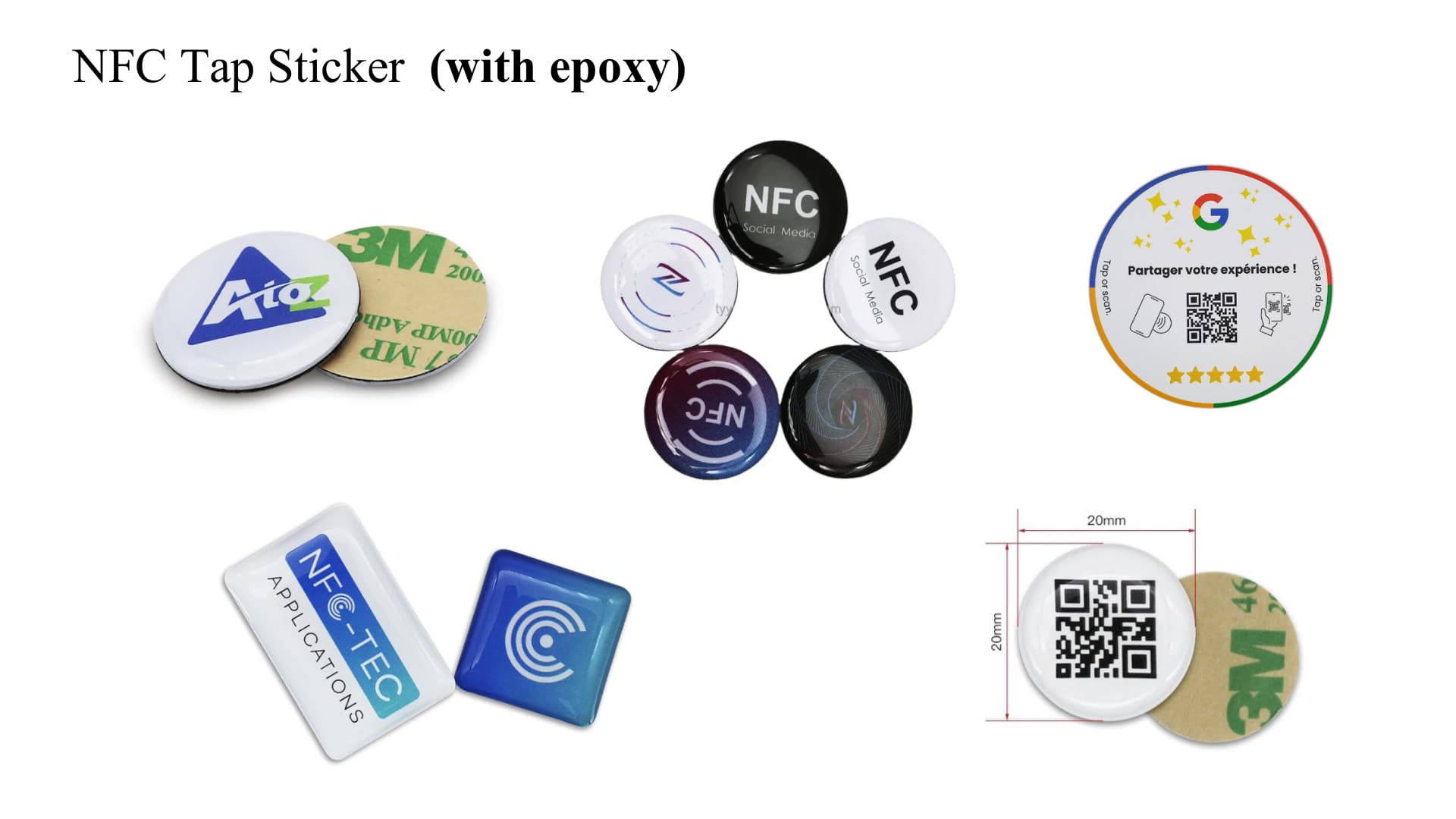 NFC Epoxy Dome Sticker